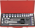 1/2” комплект торцевых головок 4028MR