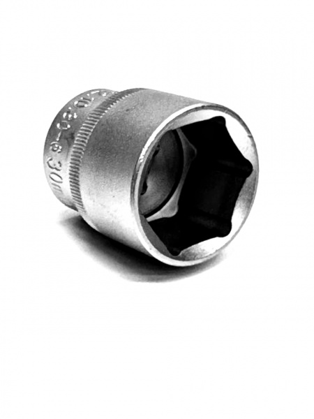 CS-12.10.30-6 короткая торцевая головка 1/2', 30 мм