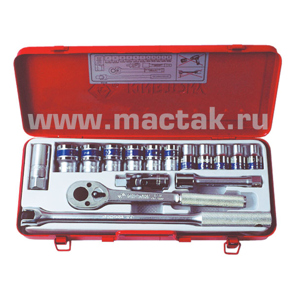 1/2” комплект  торцевых головок 4016MR