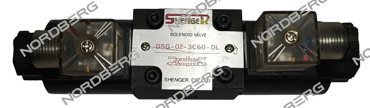 Соленоиды в сборе DSG-02-3C60-DL для 46TRK, 46TRK46, 46TRKE46 NORDBERG 01-00018617