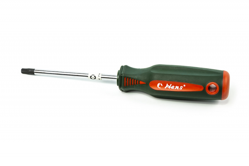Отвертка Torx с отверстием TH30*100мм, Hans, 0450TH30
