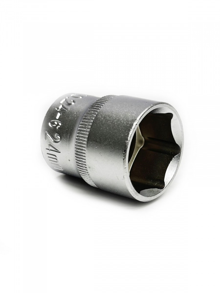 CS-12.10.24-6 короткая торцевая головка 1/2', 24 мм