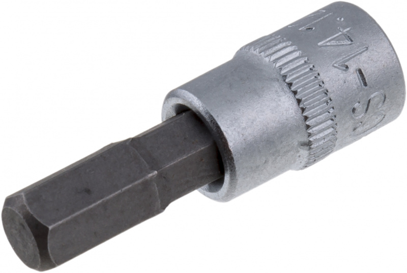Торцевая головка короткая с битой 1/4' H3, СТАНКОИМПОРТ, CS-14.12.H3