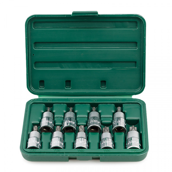 Набор торцевых головок TORX 1/2' Hans, 46024-9