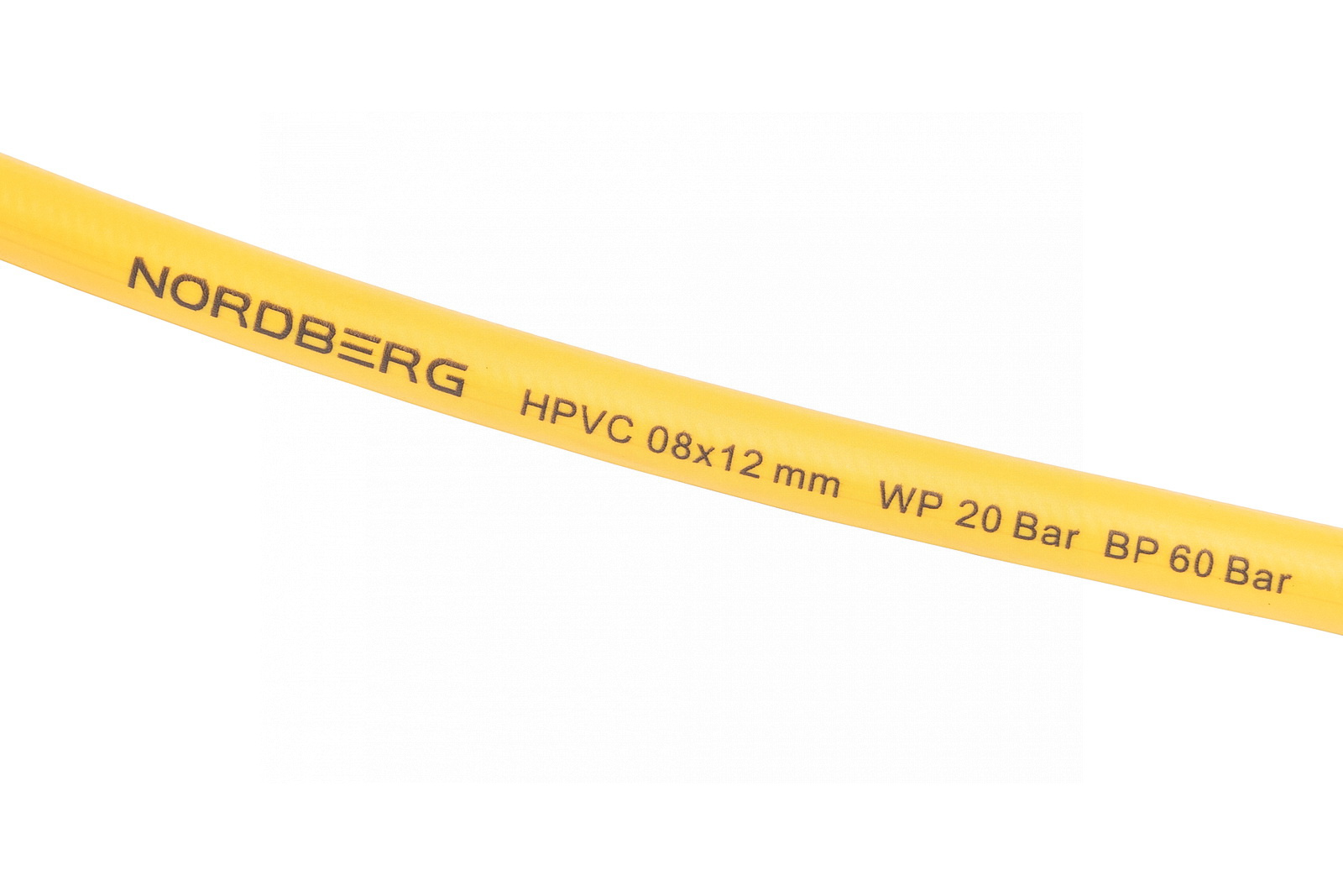 Шланг воздушный на катушке гибридный ПВХ диам. 8х12мм, 15+1м NORDBERG HR0815HPVC