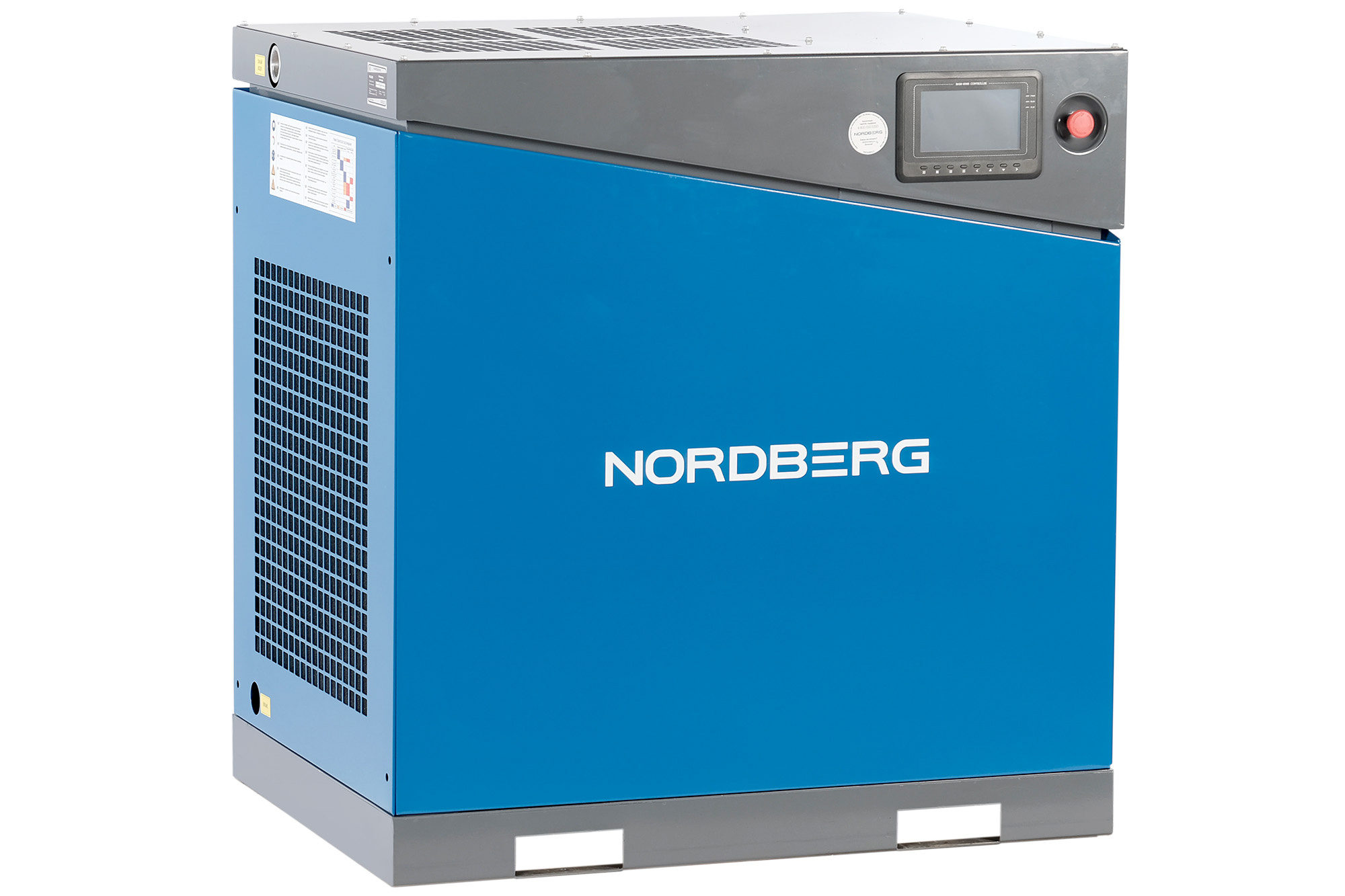 Компрессор винтовой, 22 кВт, 15 бар, 2200 л/мин, без ресивера NORDBERG NCA30