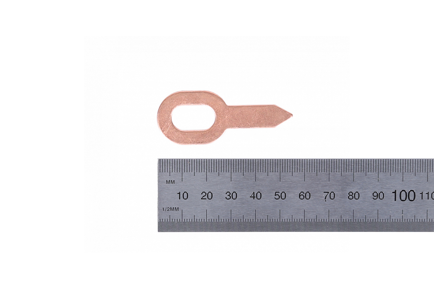 Шайбы овальные, омедненные, 100 шт. NORDBERG F030(100)